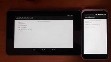 Make BlueTooth connection between Android devices