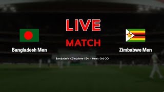 🔴 Gtv Live : Score Update Live Bangladesh Vs Zimbabwe 3rd ODI bangladesh vs zimbabwe live today screenshot 5