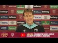 Julen Lopetegui Press Conference | Southampton v West Ham