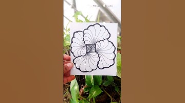 Please Subscribe if you like the video #zentangleart  #shorts  #viral