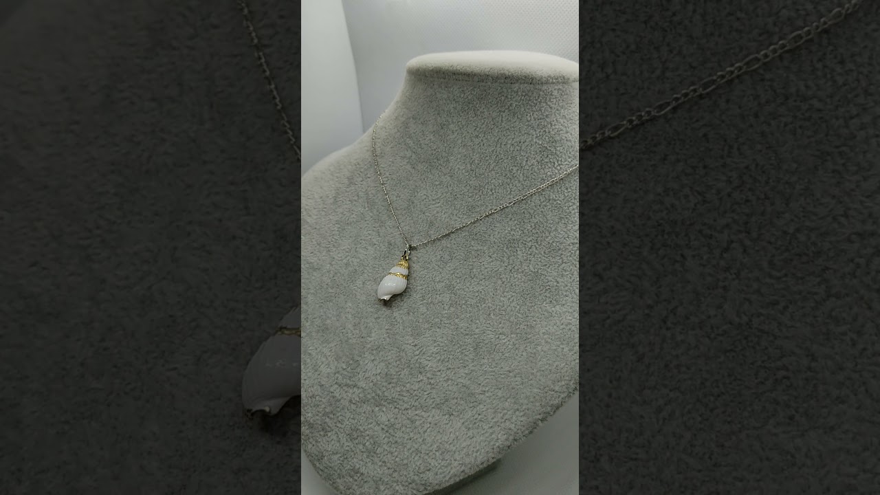 video collana conchiglia piccola