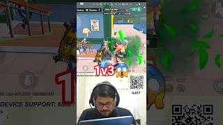 Intense 1v3🔥😱 #pubgmobile #bgmi #shorts #gauravslive