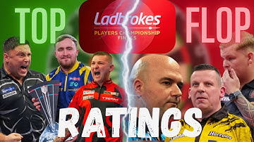 Darts Player Championship Finals 2025 – Spelerbeoordelingen (TOP & FLOP)