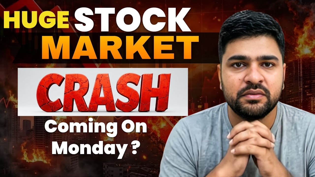 Huge Stock Market Crash Coming on Monday - YouTube