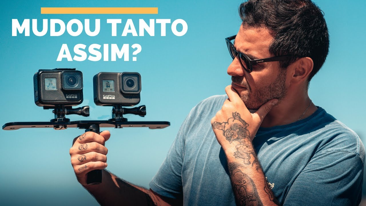 GoPro HERO 8 vs HERO 7 - Vale a pena trocar? - YouTube