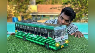 TNSTC MINIATURE BUS MAKING | TAMIL NADU GOVERNMENT BUS TOY   #vlog #bus #funny #play #trending