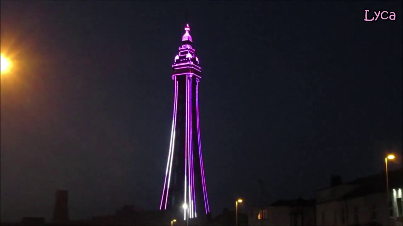 New Lockdown in Blackpool Day 3 Amazing Blackpool Tower light show