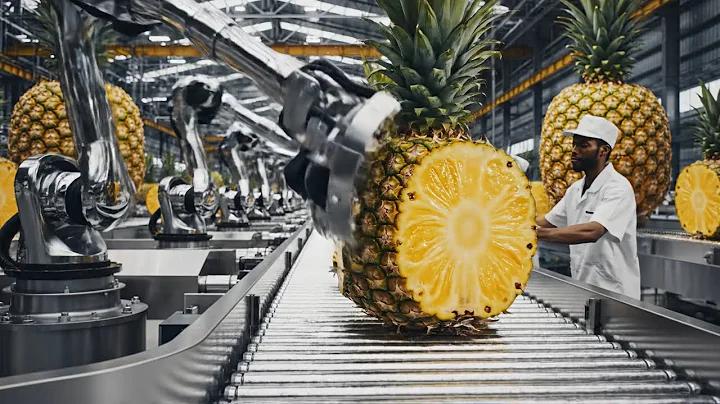 Inside a Modern Pineapple Factory – From Fresh Pineapples to Canned Pineapple Slices (Full Process)