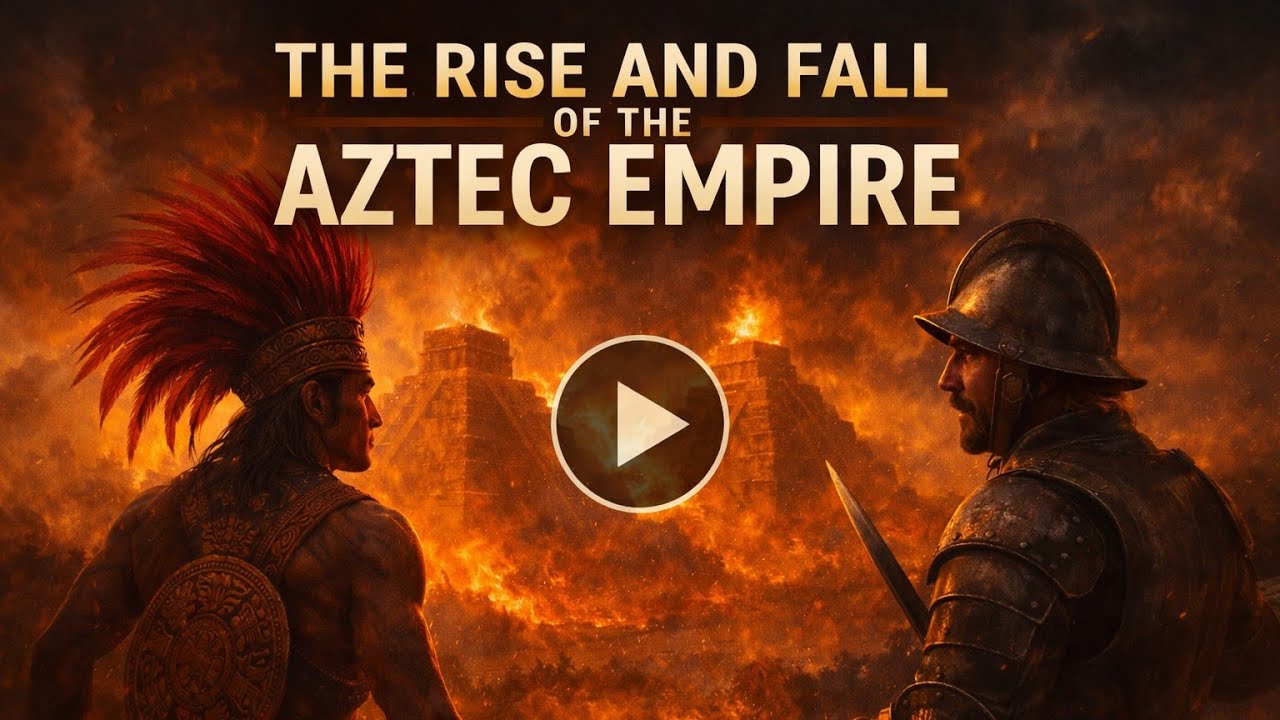 The Rise and Fall of the Aztec Empire: The Last Day of Tenochtitlan in 5 minutes 