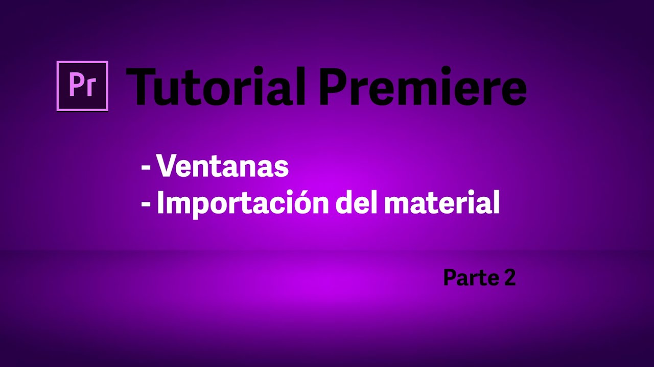 tutorial premiere parte 2 - YouTube