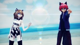 [MMD||Friend|Aphmau|Ship] Scream | Razz x Blaze