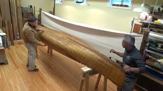 Recanvassing a Cedar Canvas Canoe by Bill Paine