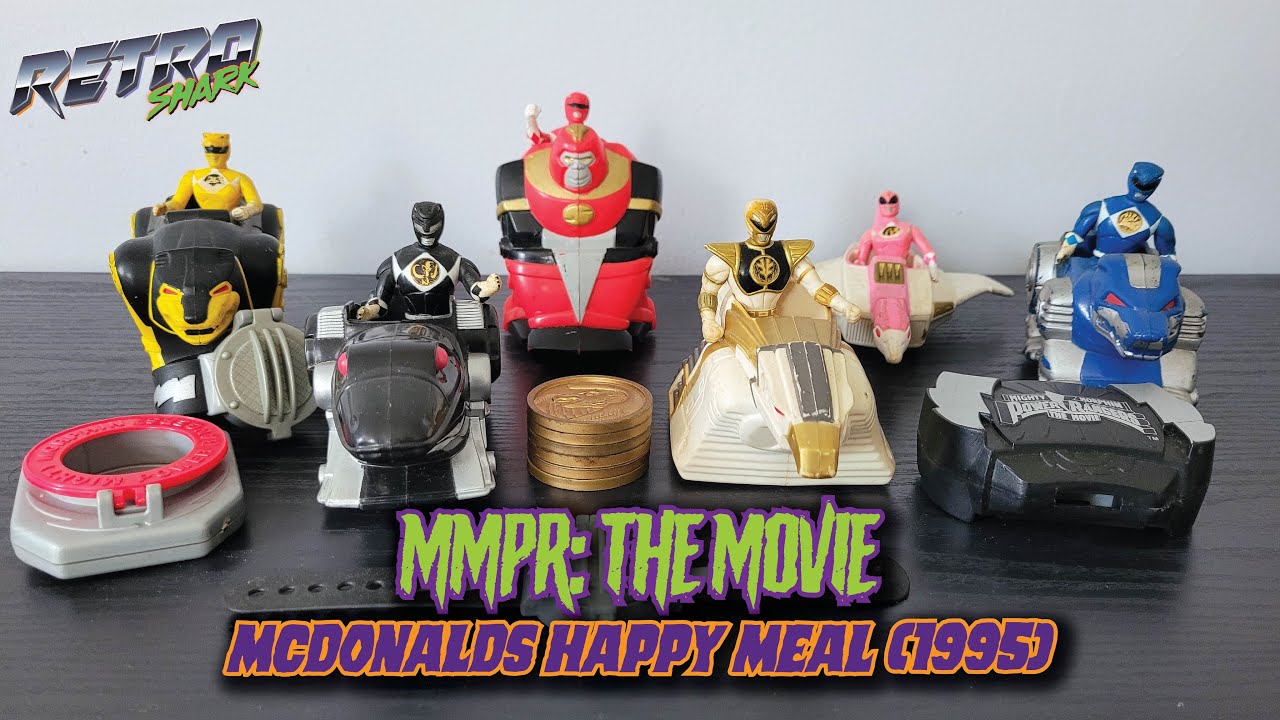 🎃 Mighty Morphin Power Rangers: The Movie McDonalds Happy Meal