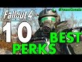 Top 10 Best Perks to have for Fallout 4 (Best Perks Guide Including Survival Mode) #PumaCounts