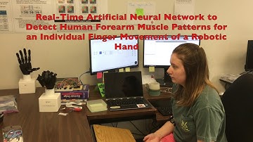 Artificial Neural Network to Classify Human Forearm Muscle Signals for Individual Finger Movement