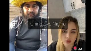 Chingiz vs Nigina | Batilni jinnisi | Nigina homladormi? 🤰💀