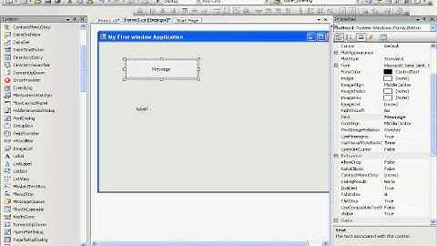 bestwebsitesdesigner.com C# tutorial how to make a very first Application