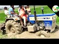 Village Girl vs Swaraj tractor/ Swaraj 744 tractor  using village girl cultivation / VILLAGE GiRL