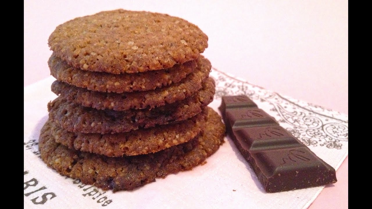 Chocolate Cookies Rezept - Schoko Kekse backen einfachKochen - YouTube