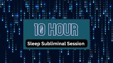 Clear Subconscious Negativity - (10 Hour) River Sound - Sleep Subliminal - By Minds in Unison