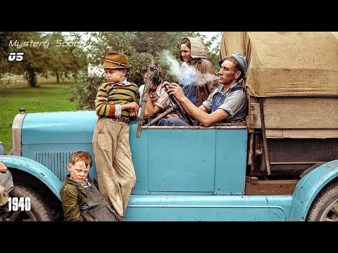 Stunning Colorized Photos That Show Life In America in 1930s and 1940s