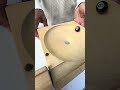 Wooden wave marble run ☆ Continuous large spinning marble ASMR healing video #marblerun