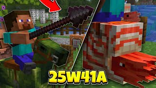 видео: Майнкрафт 25w41a — Наутилус, Копьё и Зомби-Лошадь! Полный Обзор Снапшота после Minecraft LIVE! картинка: Майнкрафт 25w41a — Наутилус, Копьё и Зомби-Лошадь! Полный Обзор Снапшота после Minecraft LIVE!