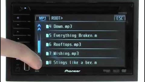 Pioneer AVH P3100DVD