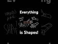 Everything is Shapes! #drawing #howtodraw #art thumbnail
