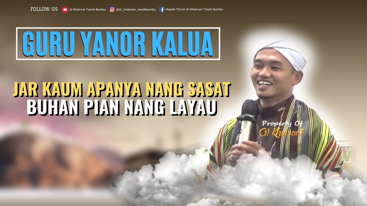 Guru Yanor kalua - Dipadahkan Kaum Sasat, Buhan mu Layau 😃