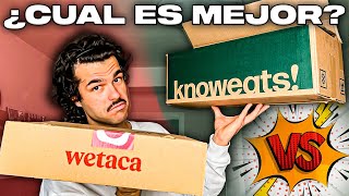 Wetaca vs Knoweats, ¿quién gana? 🤓