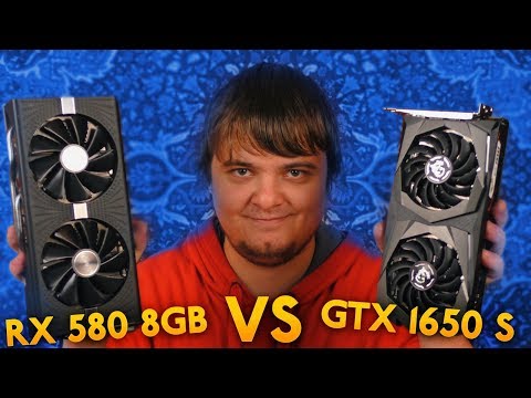 Видео: GTX 1650 Super против RX 580 / Битва "титанов" / Тест игр