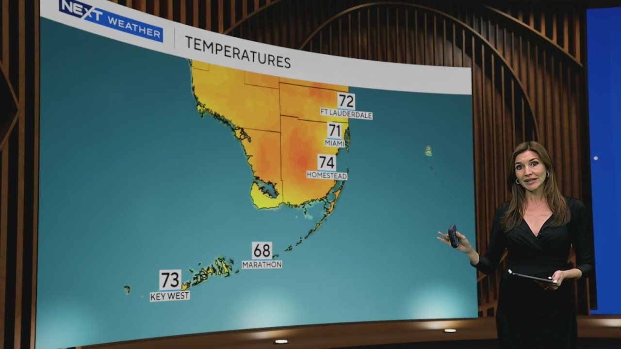 Temperatures warm up this afternoon before another cold front comes ...