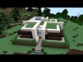 ASMR | Finishing the Minecraft Mini Modern Mansion 