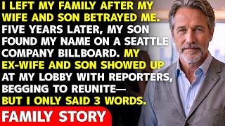 I Went No-Contact After My Wife And Son Betrayed Me—5 Years Later, They Showed Up Crying