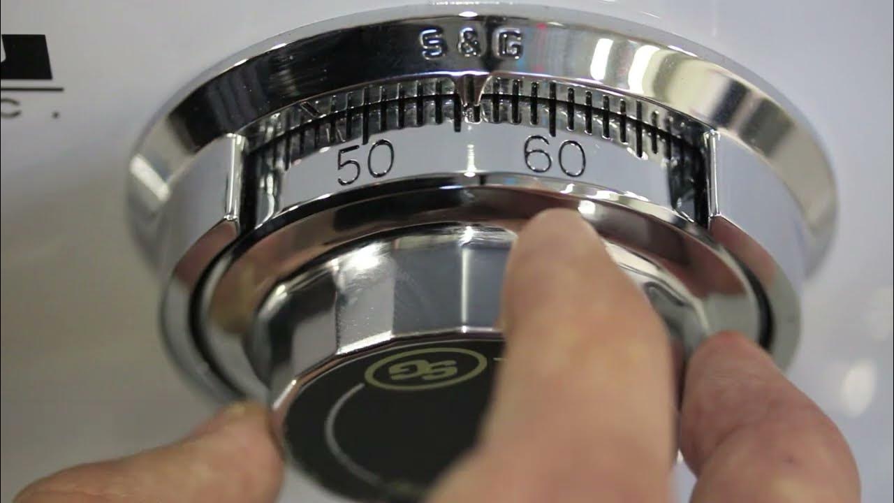 How to Open Your Safe by Dialing the Combination Lock YouTube