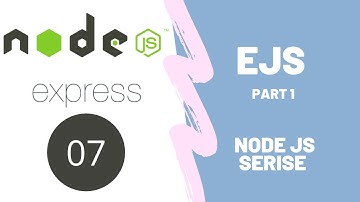 EJS Templating Engine Part 1 | Nodejs Serise in Hindi | Express js