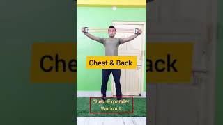 Chest Expander | Chest Expander Exercises | #shorts | FITNESSLOGY screenshot 2