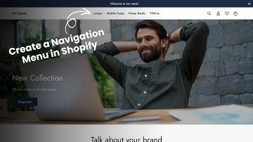 How to Set Up Header & Footer Menus in Shopify | Step-by-Step Guide for Beginners - 2025