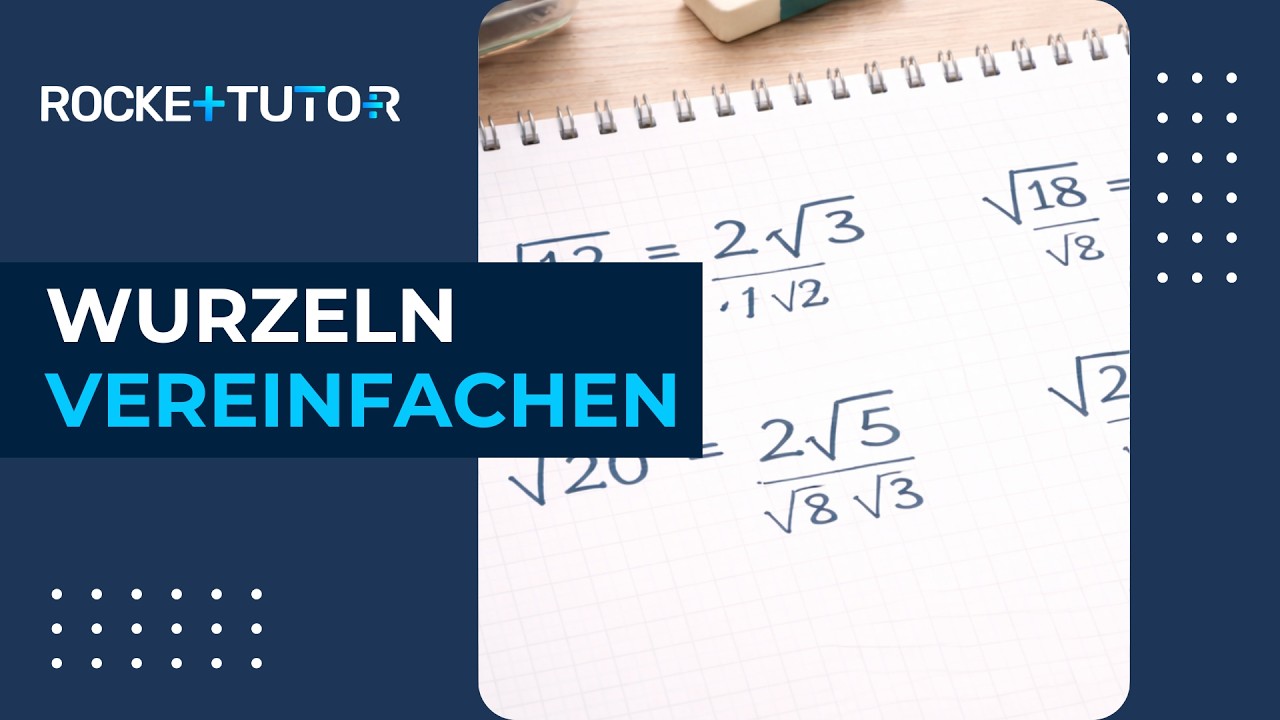 🧠 Wurzeln vereinfachen einfach erklärt!