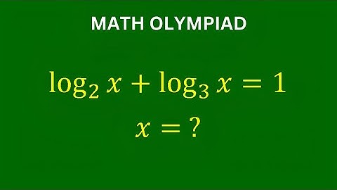 A Very Nice Math Olympiad Problem | Solve for x | You Need To Know This Trick | Algebra