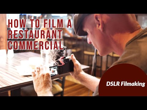 Comment Film Un restaurant commercial