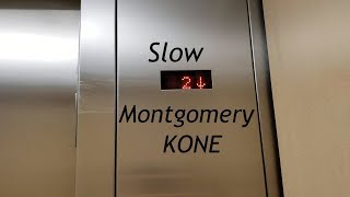 Slow Montgomery KONE Hydraulic Elevator @ Macy's, Park Meadows, Lone Tree, CO