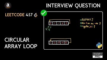 Circular Array Loop | LeetCode 457 | Python Solution