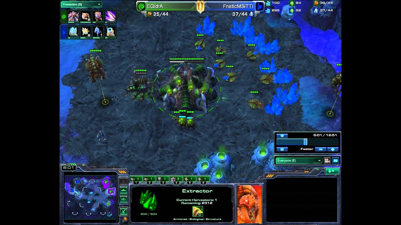 Idra [Z] vs [P] fnaticMSiTT1  g2  bo5 IEM Americas Chapmionship  July 10, 2011