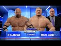 Goldberg Vs Brock Lesnar - 2K17 Gameplay