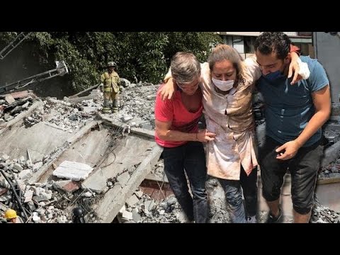 Video: Aardbeving In Mexico: De Man Die Tweemaal Is Geboren