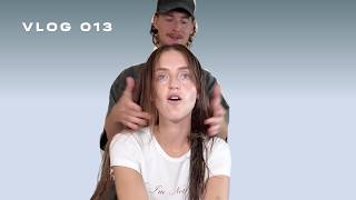 Alicia Moffet ( Backstage ) Vlog 013 - Work day in Panama and cottage cheese pancakes lol