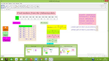 #HOW TO MAKE  #STATISTICS  APPLET FROM  #GEOGEBRA .