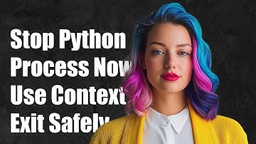 How to Stop a Python Process While Ensuring Context Managers Call __exit__